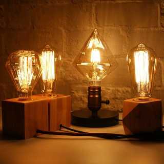 Лампочки Эдисона в разнообразном наличии